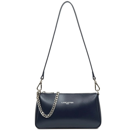 Lancaster Suave Even Sac Baguette Trotteur 433-14 Bleu Foncé
