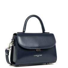 Lancaster Suave Even Mini Handbag Leather 433-16 Navy Blue