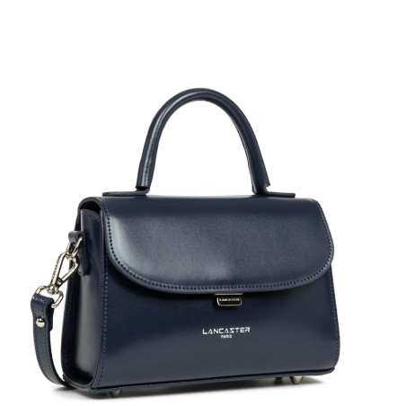 Lancaster Suave Even Mini Sac à Main Cuir 433-16 Bleu Foncé cote