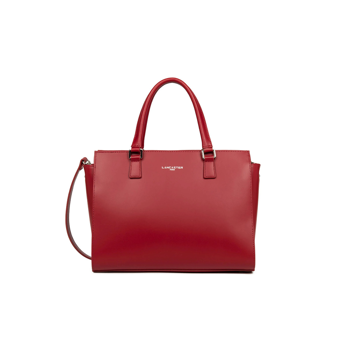 Lancaster Smooth Handbag 437-04 Carmine