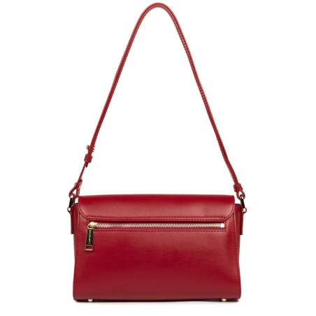Lancaster Paris Pad Grand Sac Trotteur 480-054 Carmin dos