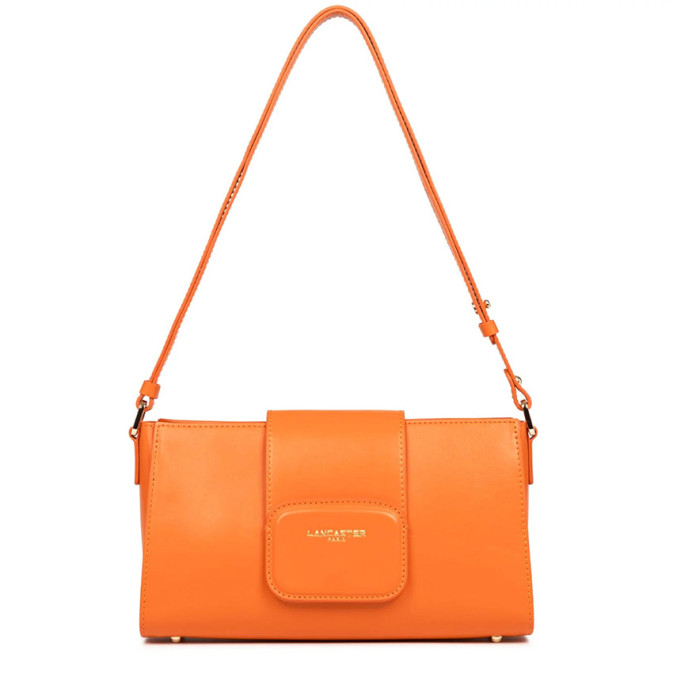 Lancaster Paris Pad Large Trotter Bag 480-055 Orange