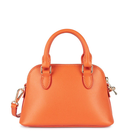 Lancaster Sierra Jia Mini Sac à Main Cuir 538-001 Orange dos
