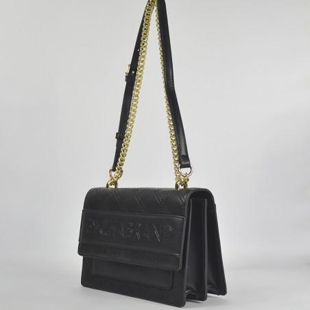 Chabrand Embroidered Tote Bag 11562 By-Chabrand Black