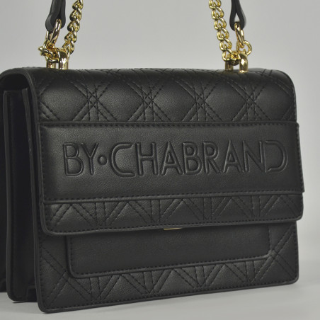 Chabrand Embroidered Tote Bag 11562 By-Chabrand Black