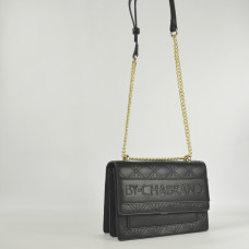 Chabrand Embroidered Tote Bag 11562 By-Chabrand Black
