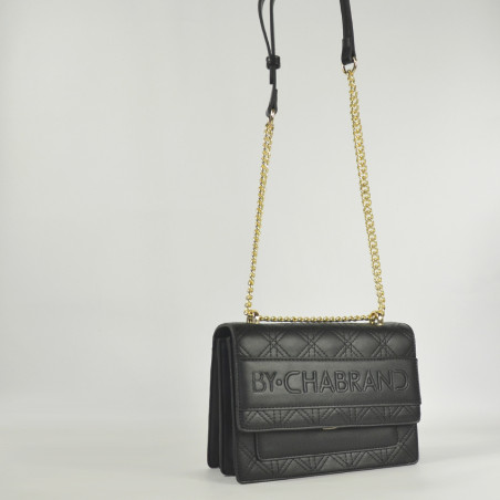 Chabrand Embroidered Tote Bag 11562 By-Chabrand Black