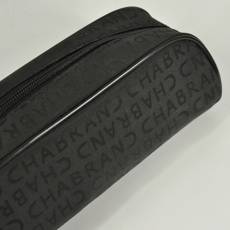 Chabrand Men's toile monogram toile wash bag 84221 Black