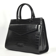 Chabrand Crocodile Handbag 11532 By-Chabrand Black