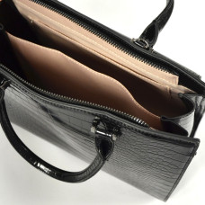 Chabrand Crocodile Handbag 11532 By-Chabrand Black