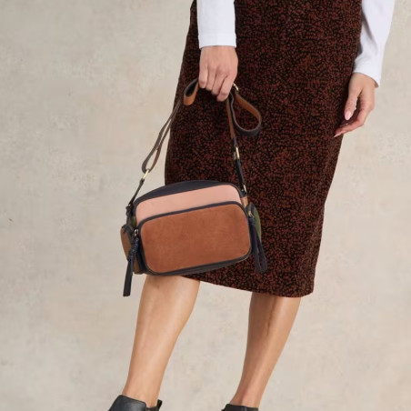 White Stuff Lana Camera bag 441829 Tan multi