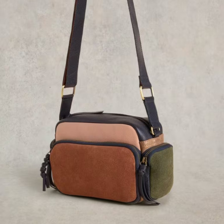 White Stuff Lana Camera bag 441829 Tan multi