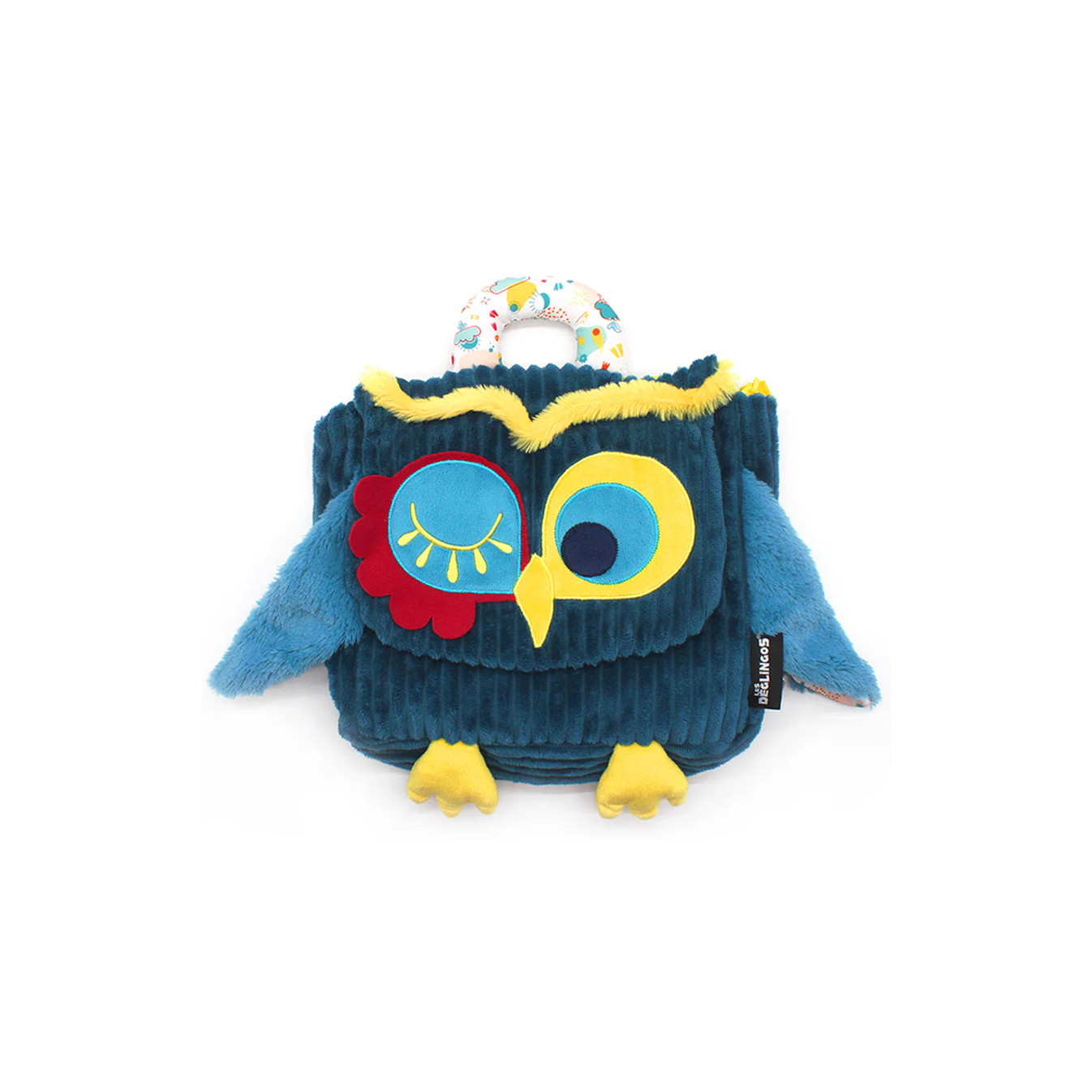The Deglingos Stuffed Animal Backpack Astros the Owl
