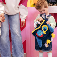 The Deglingos Stuffed Animal Backpack Astros the Owl