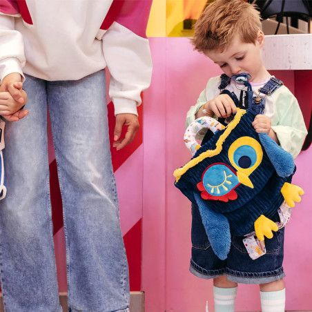 The Deglingos Stuffed Animal Backpack Astros the Owl