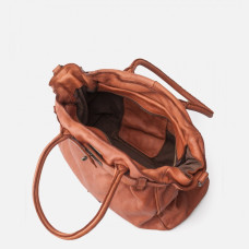 Biba Boston Shoulder Bag Kelly BT26 Leather