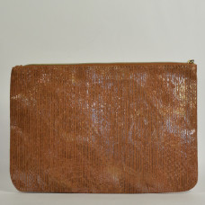 Mila Louise Poch GM CT6 Bag and Cosmetic Pouch Cognac