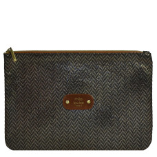 Mila Louise Poch GM SAL1 Bag and Cosmetic Pouch Cognac