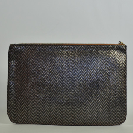 Mila Louise Poch GM SAL1 Bag and Cosmetic Pouch Cognac