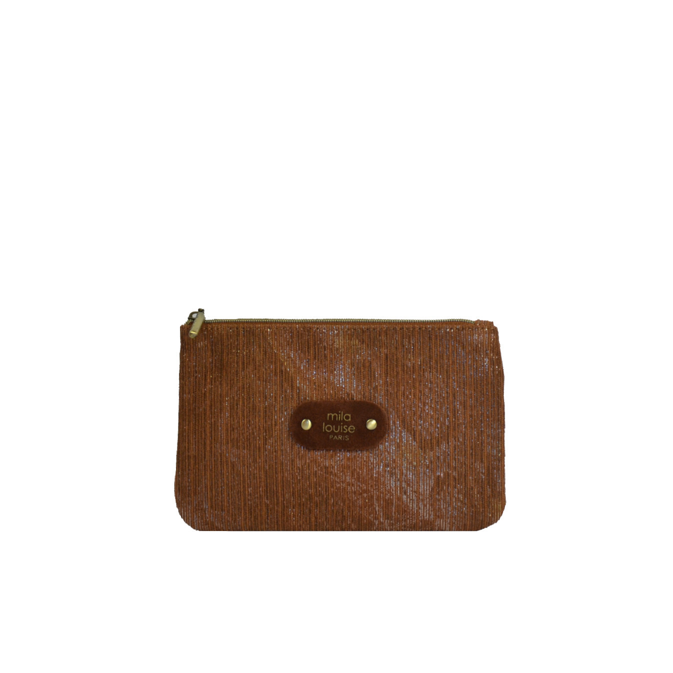 Mila Louise Poch PM CT6 Bag Coin Pouch Cognac