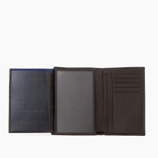 Le Tanneur Martin Grand Vertical Wallet 2 Flaps Coffee