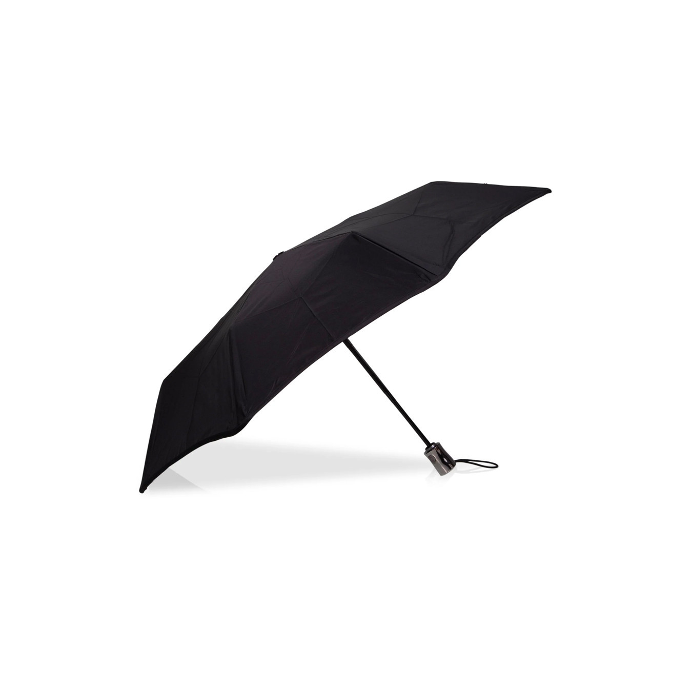 Isotoner Automatic X-TRA SOLIDE ALPHA Black Umbrella