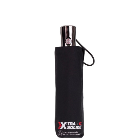 Isotoner Parapluie automatique X-TRA SOLIDE ALPHA Noir