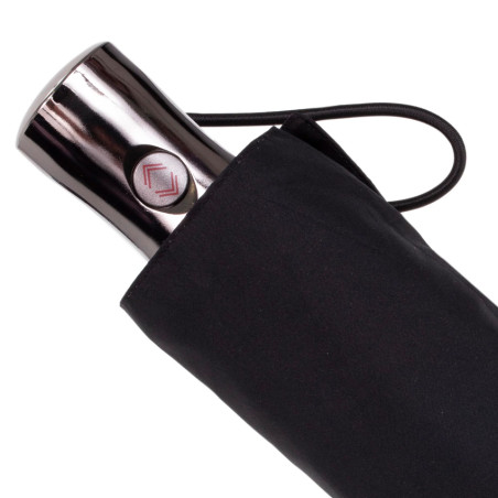 Isotoner Parapluie Pliant X-TRA Solide Auto Noir détails