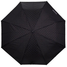 Isotoner Men's Folding Automatic Umbrella X-TRA Solid Tie Pattern