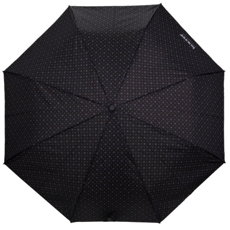 Isotoner Men's Folding Automatic Umbrella X-TRA Solid Tie Pattern