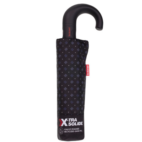 Isotoner Men's Umbrella Ergonomic Handle Folding Automatic X-TRA So...