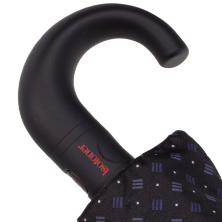 Isotoner Men's Umbrella Ergonomic Handle Folding Automatic X-TRA So...