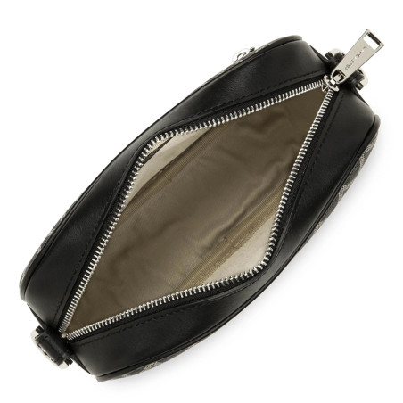 Lancaster Ikon It Sac Porté Travers 418-101 Noir ouvert