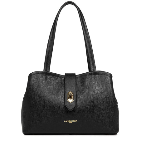Lancaster Top Double Sac Porté Epaule 470-68 Noir In Nude face