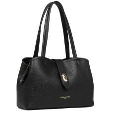 Lancaster Top Double Sac Porté Epaule 470-68 Noir In Nude cote