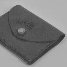 Mila Louise Monyx BB Coin Purse Resin Calfskin Black