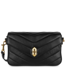 Lancaster Soft Quilted Trotteur Bag 530-39 Black
