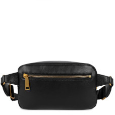 Lancaster Soft Quilted Banana Bag 530-50 Black