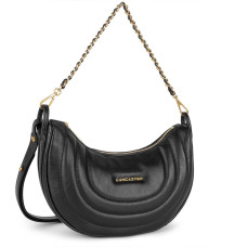 Lancaster Soft Quilted Hobo Bag 530-51 Black