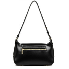 Lancaster Suave Evenly Satchel Leather 480-026 Black