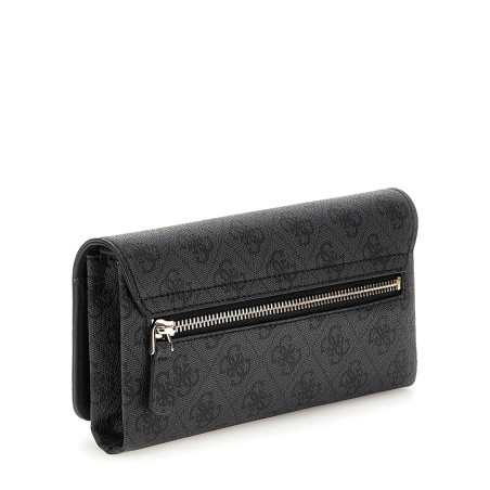 Guess Noelle Organized Pouch Coal Logo