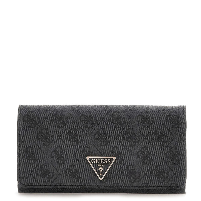 Guess Noelle Organized Pouch Coal Logo