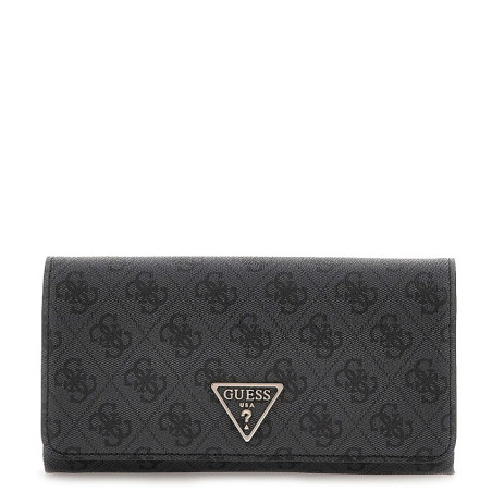 Guess Noelle Organized Pouch Coal Logo
