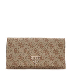 Guess Noelle Organized Pouch Latte Logo