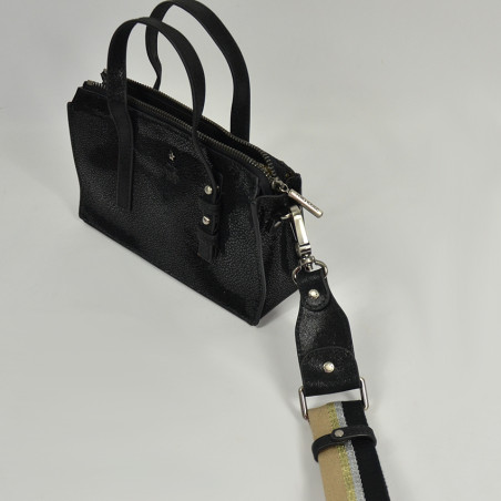 Mila Louise Lya BB Small Resin Leather Handbag
