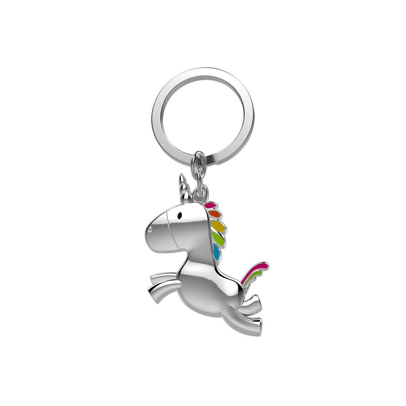 Metalmorphose Keychain Rainbow Unicorn