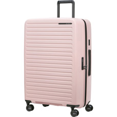 Samsonite ReStackd 75cm 4-Wheel Trolley Suitcase Pink