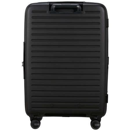 Samsonite ReStackd 68cm 4-Wheel Trolley Suitcase Black