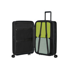 Samsonite ReStackd 68cm 4-Wheel Trolley Suitcase Black