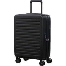 Samsonite ReStackd Carry-On Suitcase 55cm 4 Wheels Black